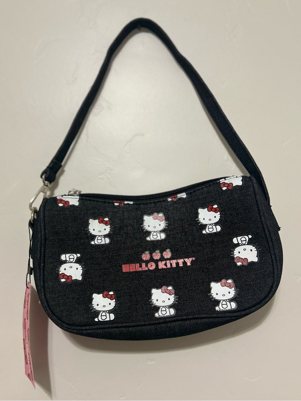 SHEIN X Hello Kitty & Friends 2021 Sanrio Dark Denim Shoulder Bag Y2K Style- NWT